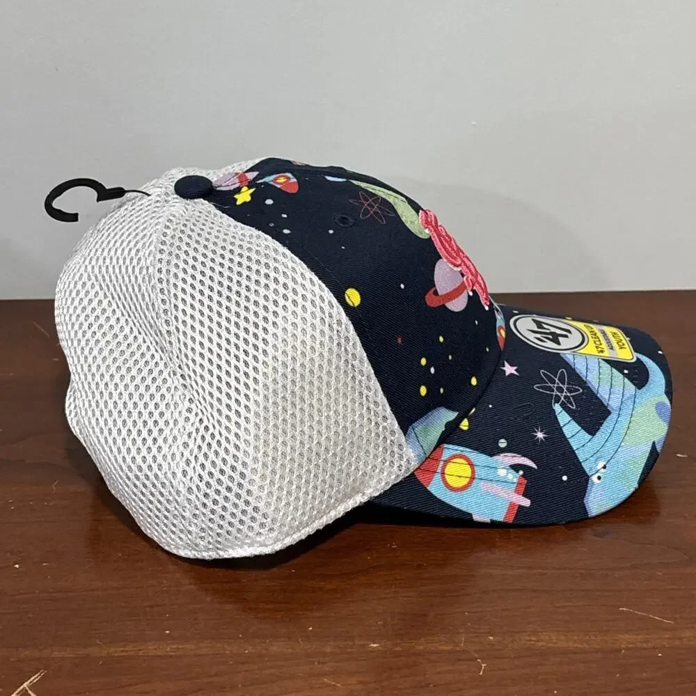 '47 Brand St Louis Cardinals Youth Hat Boys Blue Snapback Trucker Mesh MLB New